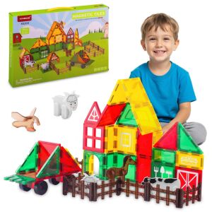 Ricokids mágneses oktató építőkocka állatfarm RK-781 146064352 - Ricokids
