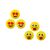 Emoji sárga gumigolyó készlet 6 db 146064518