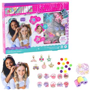 DIY kreatív készlet egyszarvú fejpántok készítéséhez fényes díszítéssel