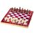 3 az 1-ben fa játékkészlet sakk backgammon dáma összecsukható tábla 24x24cm 146065781