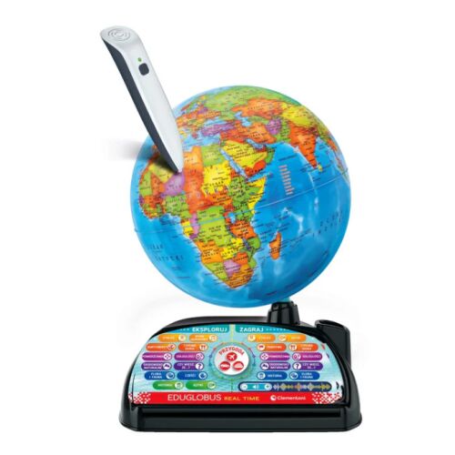 Clementoni Eduglobe Exploreglobe Interaktív Földgömb - Lengyel Nyelvű - Interaktív gyerek játék