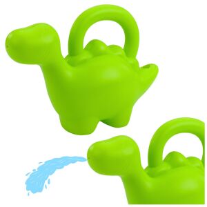 Kis műanyag öntözőkanna gyerekeknek, dinoszaurusz zöld