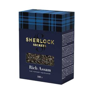 Sherlock Secrets - Rich Assam, prémium szálas fekete tea, 100g 146075823 - Fekete tea