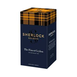 Sherlock Secrets - The Finest Ceylon, filteres fekete tea, 44g, 22filter 146075833 - Fekete tea