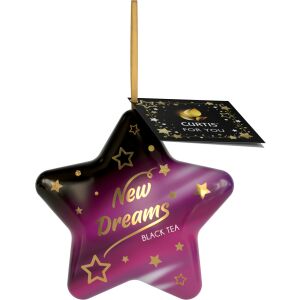 Curtis Inspiring Stars, fémdobozos szálas fekete tea 20g, lila doboz 146075853 - Fekete tea