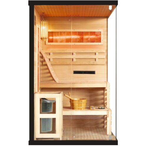 Sundum Pure 2 személyes finn sarokszauna fekete 146075982