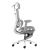Ergonomikus irodai szék, hálós szövet masszázs funkcióval, szürke. 146076144