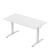 Állítható magasságú elektromos íróasztal 140 x 70 cm fehér 146076146