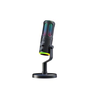 The G-Lab Mikrofon - K-MIC-NEON (3.5mm Jack csatlakozó, RGB, DUAL-CHANNEL CARDIOID, ENC, fekete) 146076553 - The G-Lab