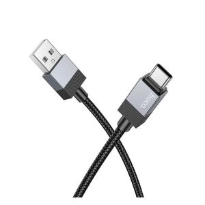 HOCO X110 adatkábel USB - Type-C, cipőfűző, FEKETE 146076820 - Hoco