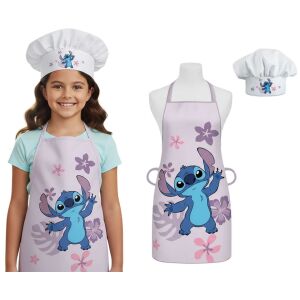 DISNEY Lilo i Stitch Dječja kecelja u setu od 2 komada 146077269 - Set za igru dječje kuhinje