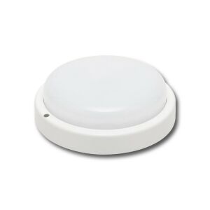 HOME RCC18LEDWH LED-es fali/mennyezeti lámpa, kör alakú, fekete, 18 W, 4000K, 1200 lumen, IP54, kül- és beltéri kivitel