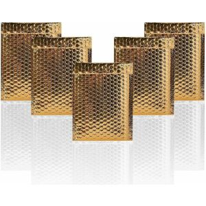 DCS78 - Arany metál színű buborékos boríték, légpárnás tasak