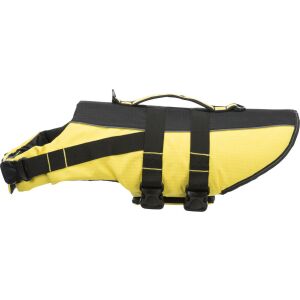 Life Vest úszómellény kutyáknak S 35 cm: 42-66 cm, 20 kg-ig sárga/fekete 146084713 - Mentőmellény