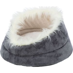 SOFT Edition pelech MINOU s vysokým okrajem, plyš, šedá/béžová 146084746 - Macska fekhely