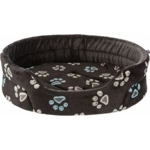 Oválný pelech JIMMY, taupe-šedý s tlapkami 146085099 - Macska fekhely
