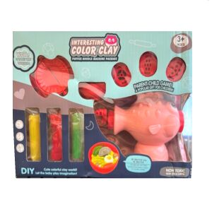 Halacskás gyurma tésztakészítő - színes gyurmákkal - kreatív kézügyesség fejlesztő játék (BBLPJ) 146090441 - Gyurma