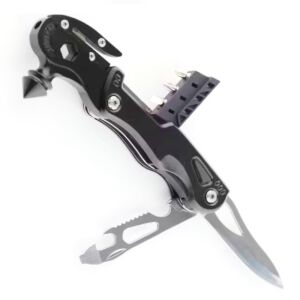 Rozsdamentes fémből készült ESCAPE szerszám praktikus eszköz autóvezetők számára 146090578 - Multifunkciós szerszám