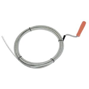 Csőgörény dugulás elhárításhoz – lefolyó tisztító fém spirál 10 méteres (BBL) (BBKM) (BBD) 146091121 - Takarító Eszközök