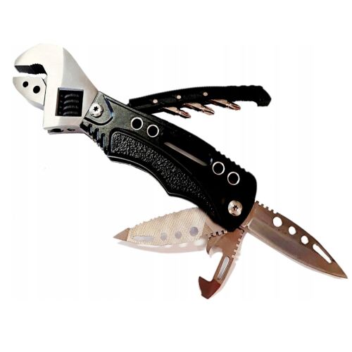 7 az 1-ben többfunkciós kempingszerszám - állítható csavarkulcs (BBL) 146092397