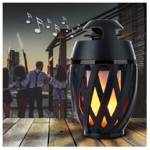 Fáklya alakú Bluetooth hangszóró valósághű láng effekttel - por- és vízálló, akkumulátoros (BBV) 146092918 - Audio