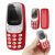 LBSTAR BM10 Mini Telefon, Piros, Dual SIM, Legkisebb Mobiltelefon