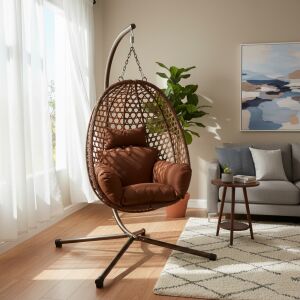 Pepita California Liegesessel mit Kissen #braun 146113706 - Hängesessel