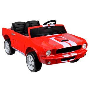 Akkumulátoros KÉTSZEMÉLYES gyerek autó SHELBY GT 350 classic - piros 146114816 - Ramiz