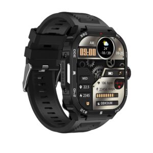 Спортен смарт часовник Kalobee GW20 с тракер за активност, черен