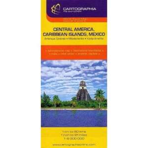 Közép-Amerika, Mexikó és a Karib-szigetek térkép - 1:6000000 45494178 