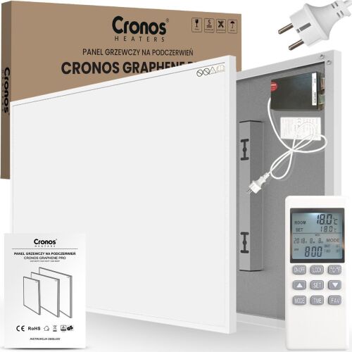 IR-Heizplatte CRONOS Graphene PRO CGP-900TWP Weiß 146583474