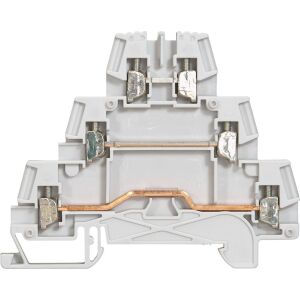 Háromszintes sínösszekötő 2,5mm2 szürke Viking 037151 146120993 - Sorkapocs