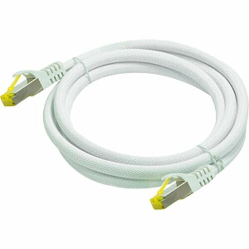Python Patchkabel m. Cat.7 Rohkabel Nylongefl. weiß 1m 146121266