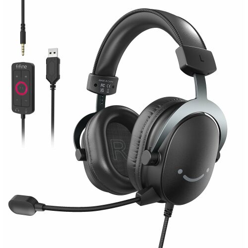 Fülhallgató Fifine H9 stúdió fülhallgató mikrofonnal 146121536