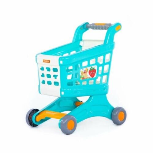 Polesie 09002 "Natalia" bevásárlókocsi türkiz (összeszerelendő) 146121602