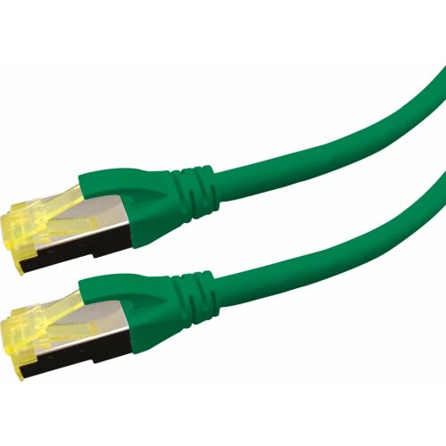 LOGON PREMIUM CAT6 S/FTP Patch Kábel, 1.5m, Zöld - FTP kábel