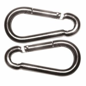 Sportsheets Edge Carabiners - Wytrzymałe klamry metalowe (2 szt.) 146121843 - Karabińczyk