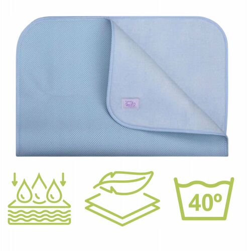 Háromdimenziós MESH pörgető szőnyeg Simed Mata Kék 146122205