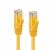 MicroConnect U/UTP CAT5e 15M Sárga PVC Pajzsolatlan Hálózati Kábel, PVC, 4x2xAWG 26 CU 146122210