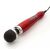 DOXY Die Cast 3 Candy Red - kompaktowy masażer z głowką silikonową 146122338