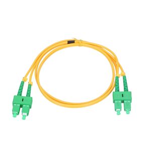 Extralink SC/APC-SC/APC | Patchkabel | Singlemode, Duplex, G652D, 3 mm, 15 m 146122629 - Computer und Zubehör