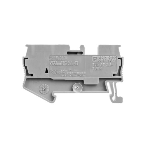 Phoenix Contact Síncsatlakozó 3-vezetékes 0,08-4mm2 ST 2,5-TWIN szürke (3031241) 146122658