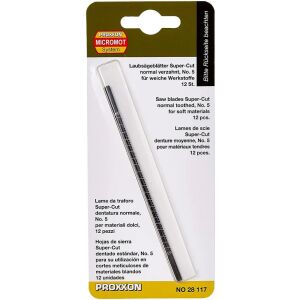 Tű nélküli törlőkendők perforációhoz, 17 TPI, 12 db, Proxxon 28117