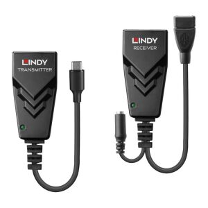 Extindator LINDY 100m USB 2.0 Tip C Cat.6 146122778 - Cabluri și adaptoare USB