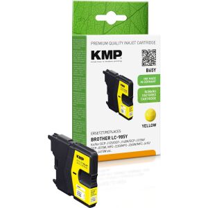 KMP Patrone Brother LC-985Y      260 S. yellow remanufactured 146122784 - Bürotechnik