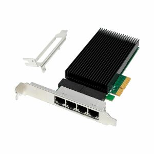 MicroConnect Hálózati kártya PCIe x4 I226-T4 Quad- 25G RJ45 146123037 - PCI hálózati kártya
