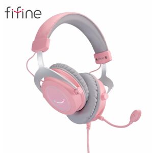 Fülhallgató FIFINE H3P AmpliGame RGB stúdió mikrofonnal