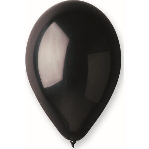 Gemar Balony pastelowe Czarne, G120, 33 cm, 50 szt. 146123163 - Bułka w powietrzu