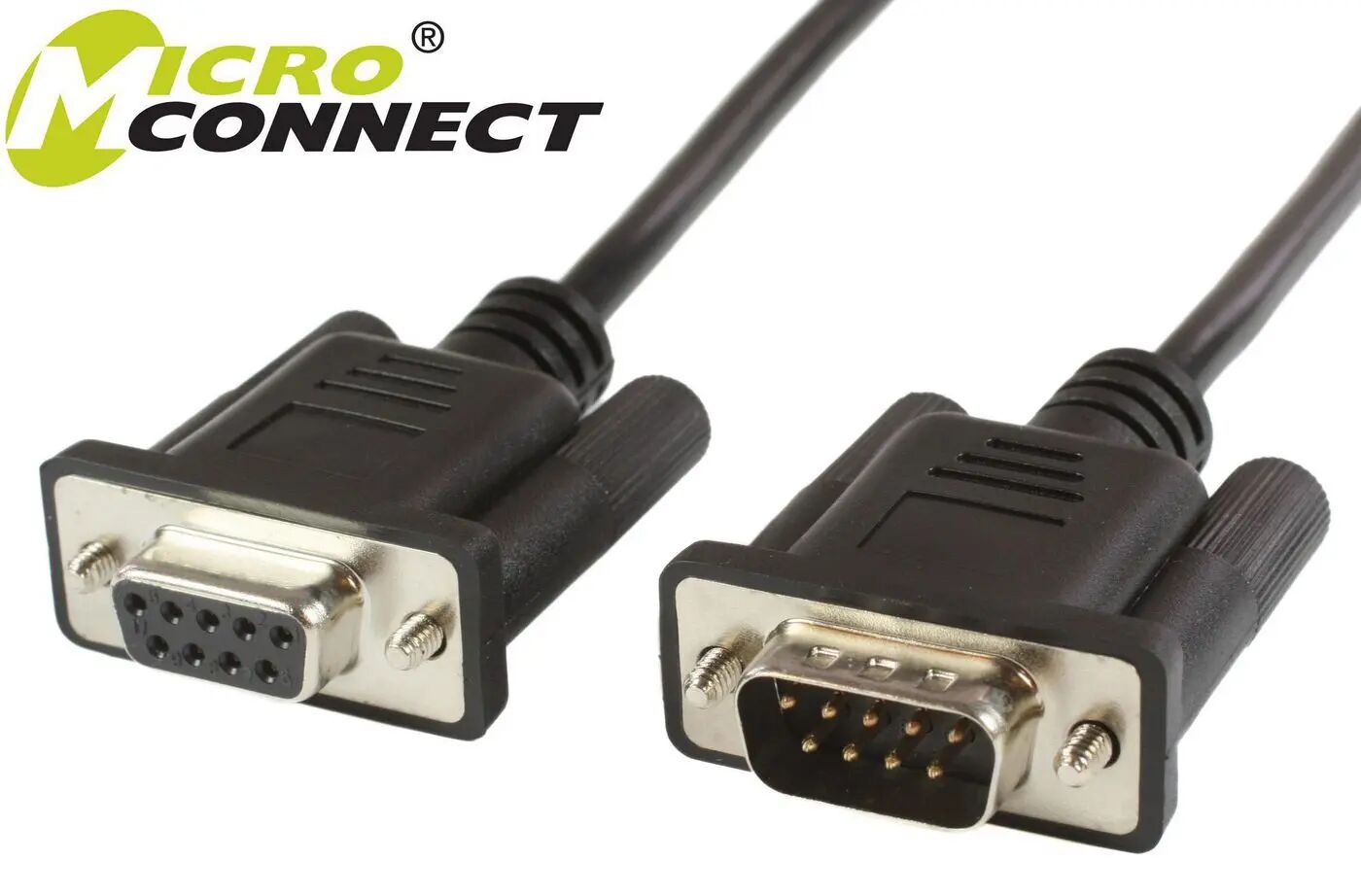 213027254 MicroConnect D-SUB/RS-232-D - SUB/RS-232 3m