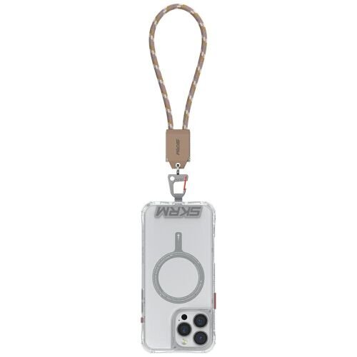 Univerzális csukló pánt 2 az 1-ben kábellel Skinarma Dyno Ve USB-C/USB-C bézs 146123946